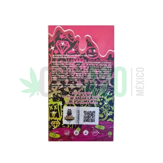 PLUMA WAX PACKWOODS STRAWBERRY BANANA REVERSO