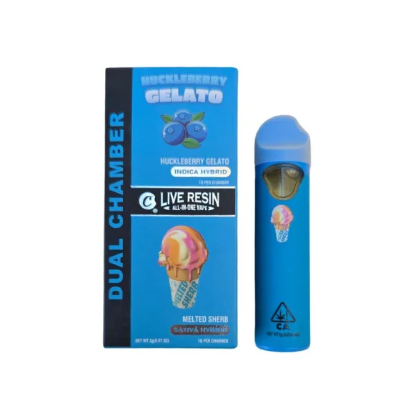PLUMA WAX COOKIES HUCKLEBERRY GELATO - MELTED SHERB