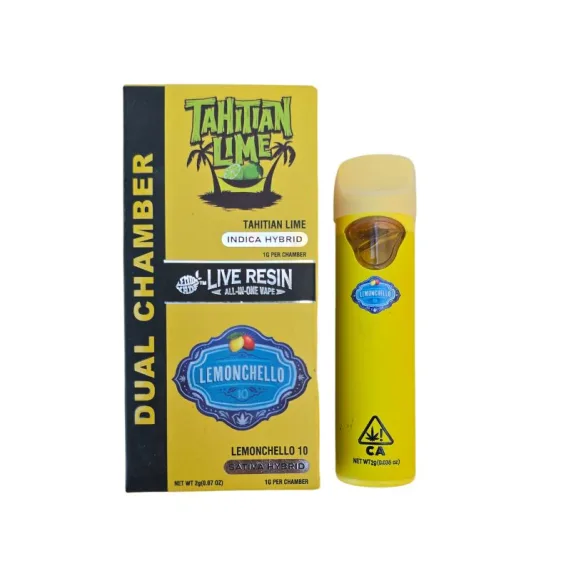 PLUMA WAX COOKIES TAHITIAN LIME - LEMONCHELLO