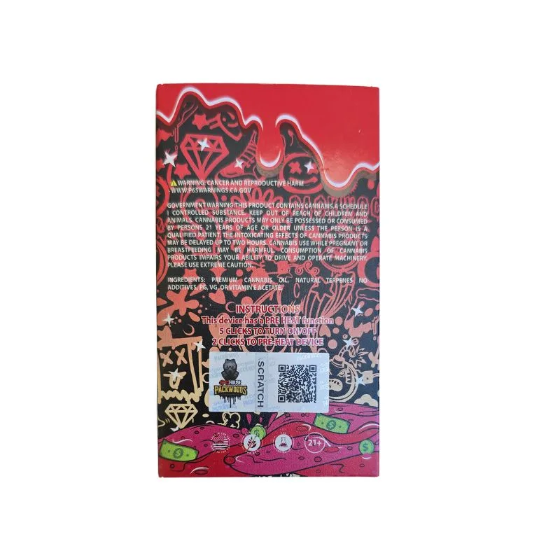 PLUMA WAX PACKWOODS ZOUR HEADZ REVERSO