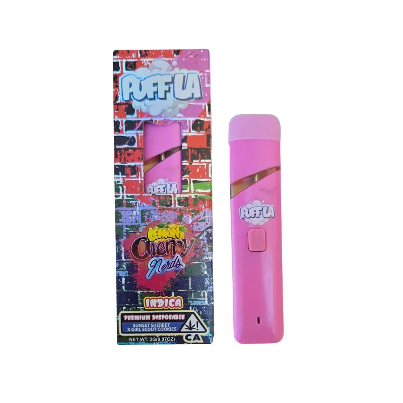 PLUMA DE WAX – PUFF "Lemon Cherry Nerds" 2ML (ÍNDICA)