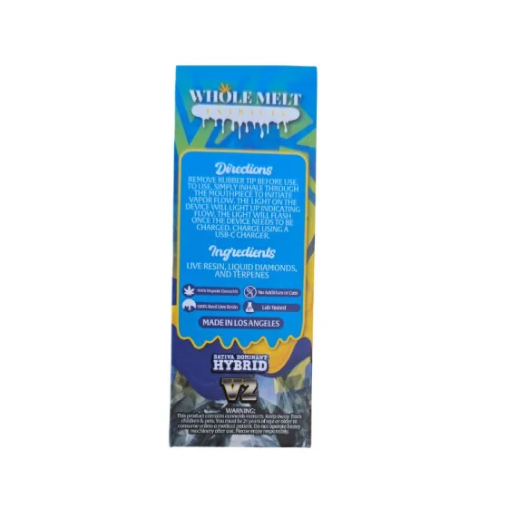 PLUMA WAX WHOLE MELT BERRY LEMON HEAD REVERSO