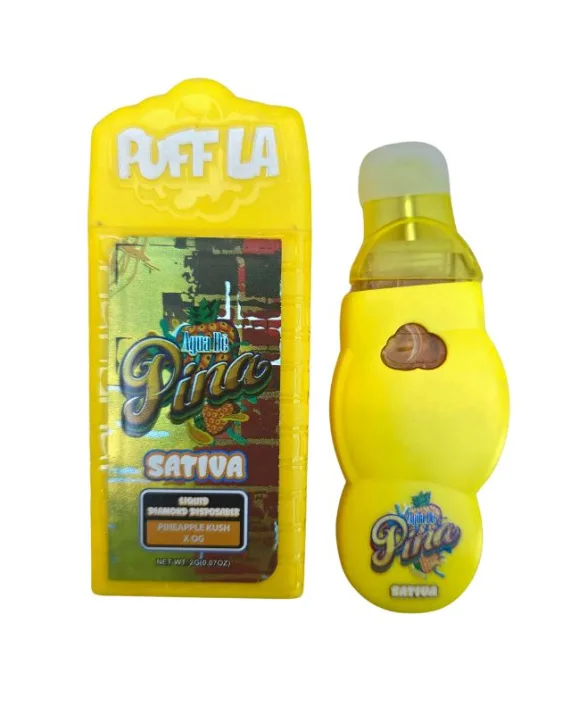 PLUMA WAX PUFF"Pineapple Kush " 2ML (SATIVA)