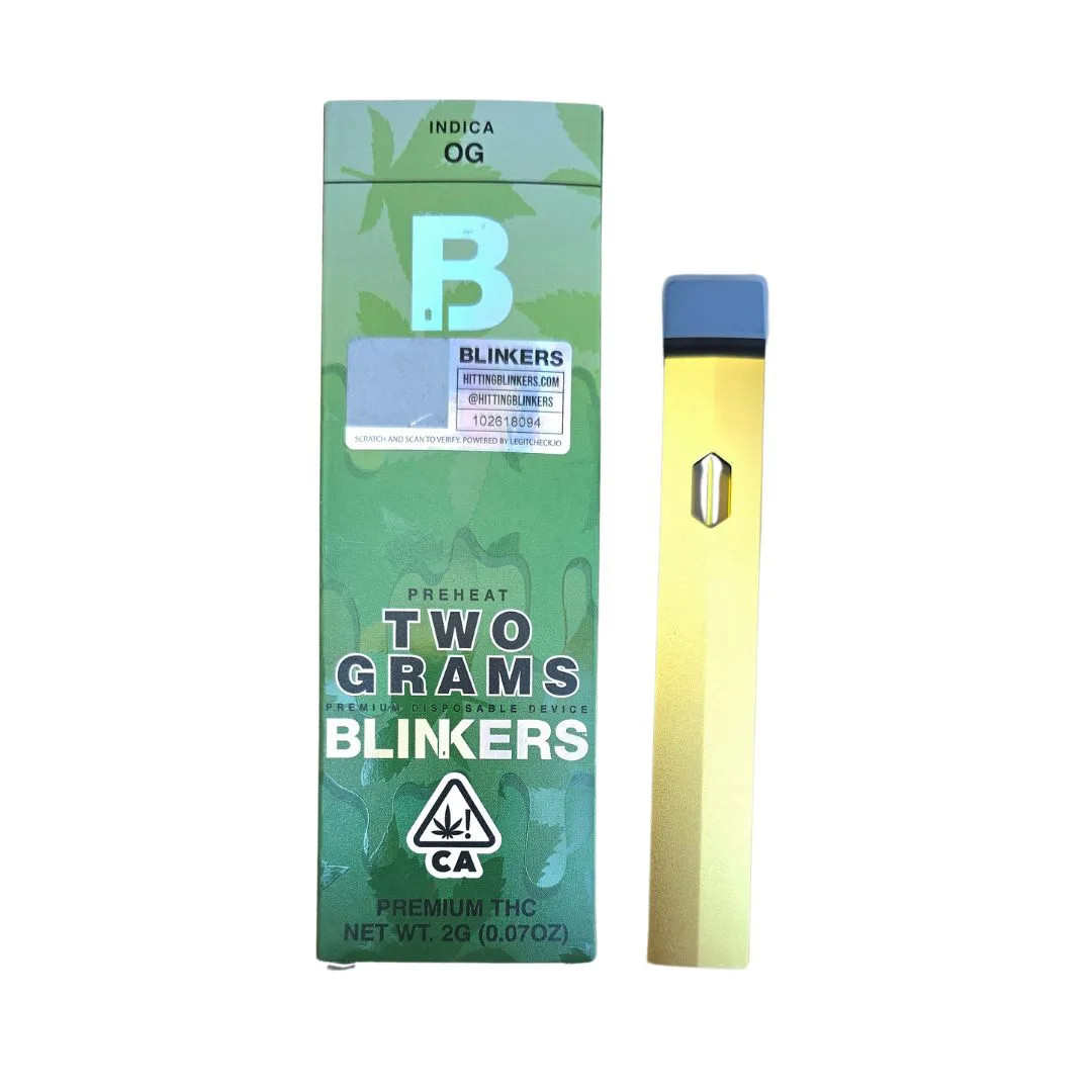 PLUMA DE WAX - BLINKERS - "Og" 2 ML (INDICA)