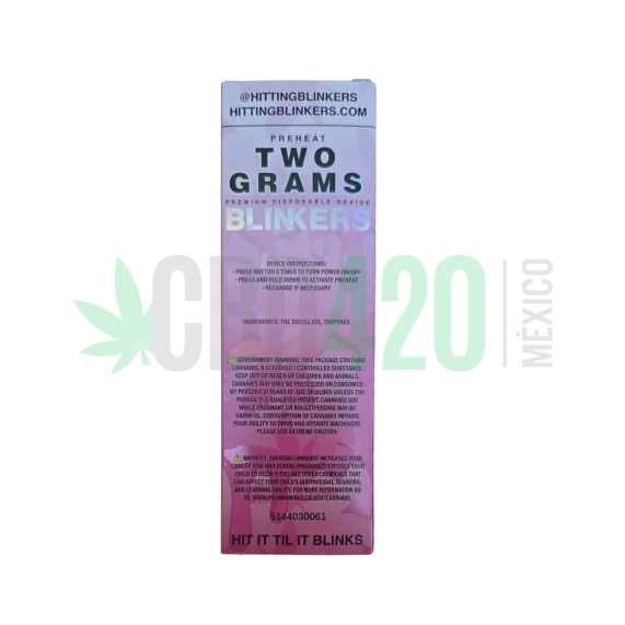 PLUMA WAX BLINKERS PINK RUNTZ REVERSO