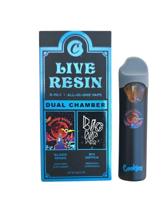 PLUMA DE WAX - COOKIES (2 en 1) "Blood Moon - Big Dipper"2ML (INDICA/HIBRIDA)