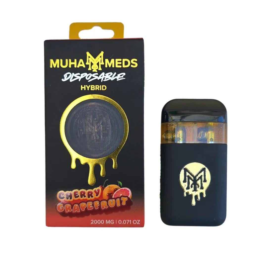 PLUMA WAX – MUHA MEDS  "Cherry Grapefruit" 2ML (HIBRIDA)