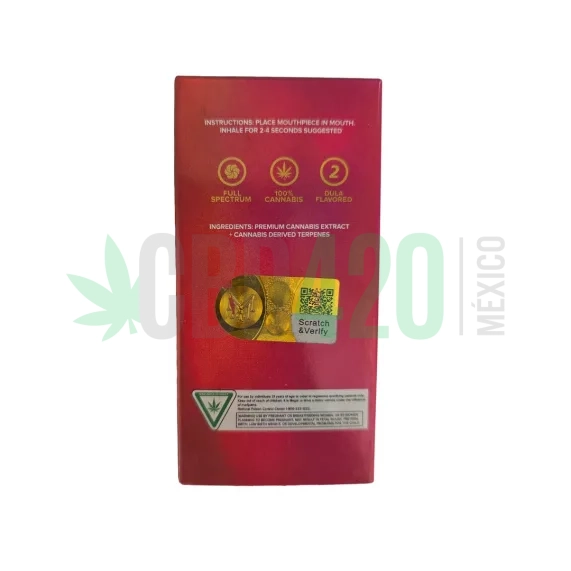 PLUMA WAX MUHA MEDS STRAWBERRY MUNTZ - HABIBI REVERSO