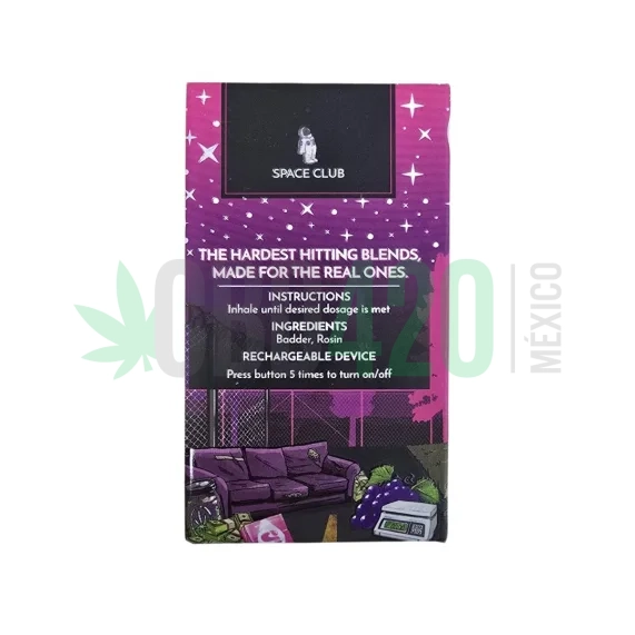 PLUMA WAX SPACE CLUB GRAPE STARBURST REVERSO