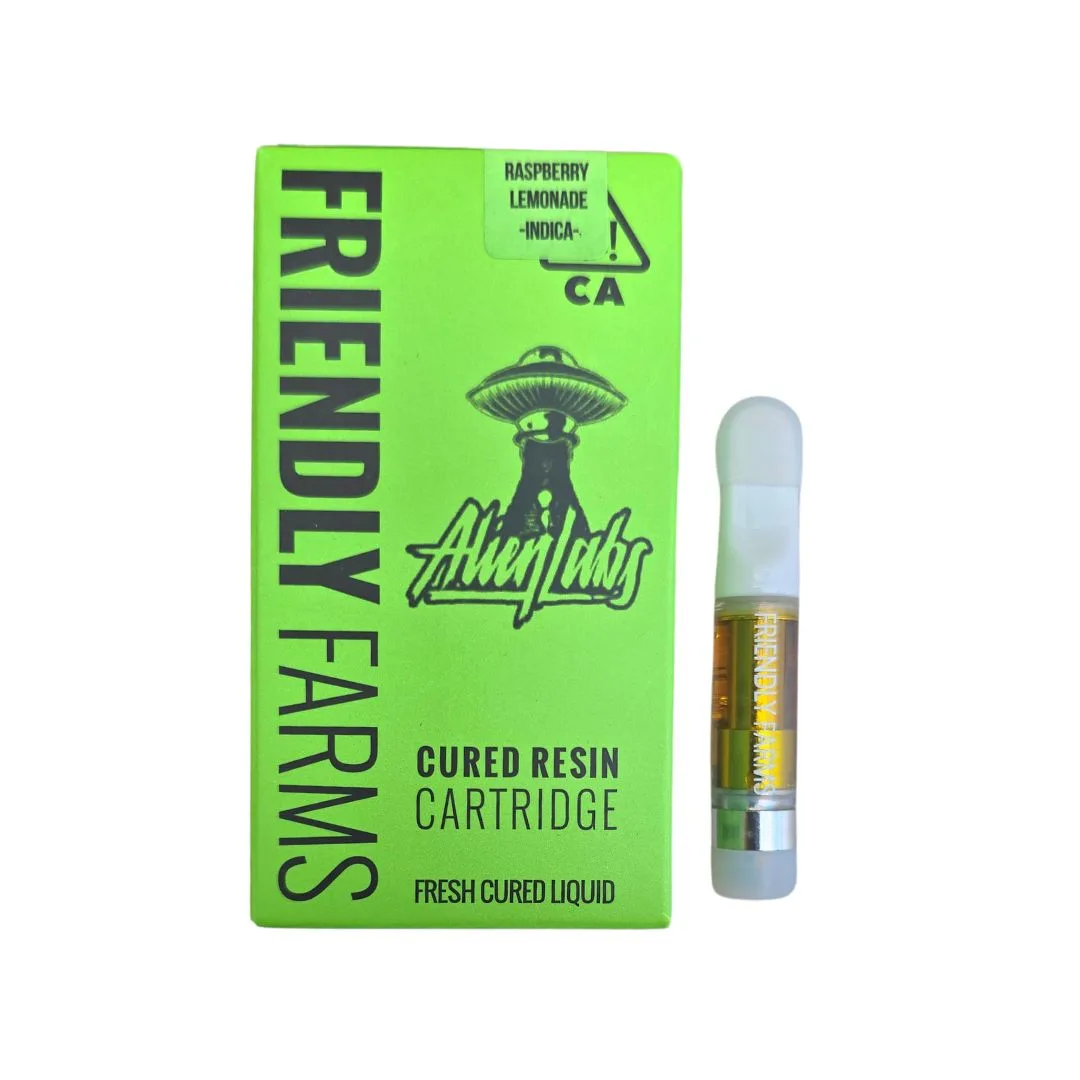CARTUCHO WAX - FRIENDLY FARMS "Raspberry Lemonade" (INDICA)