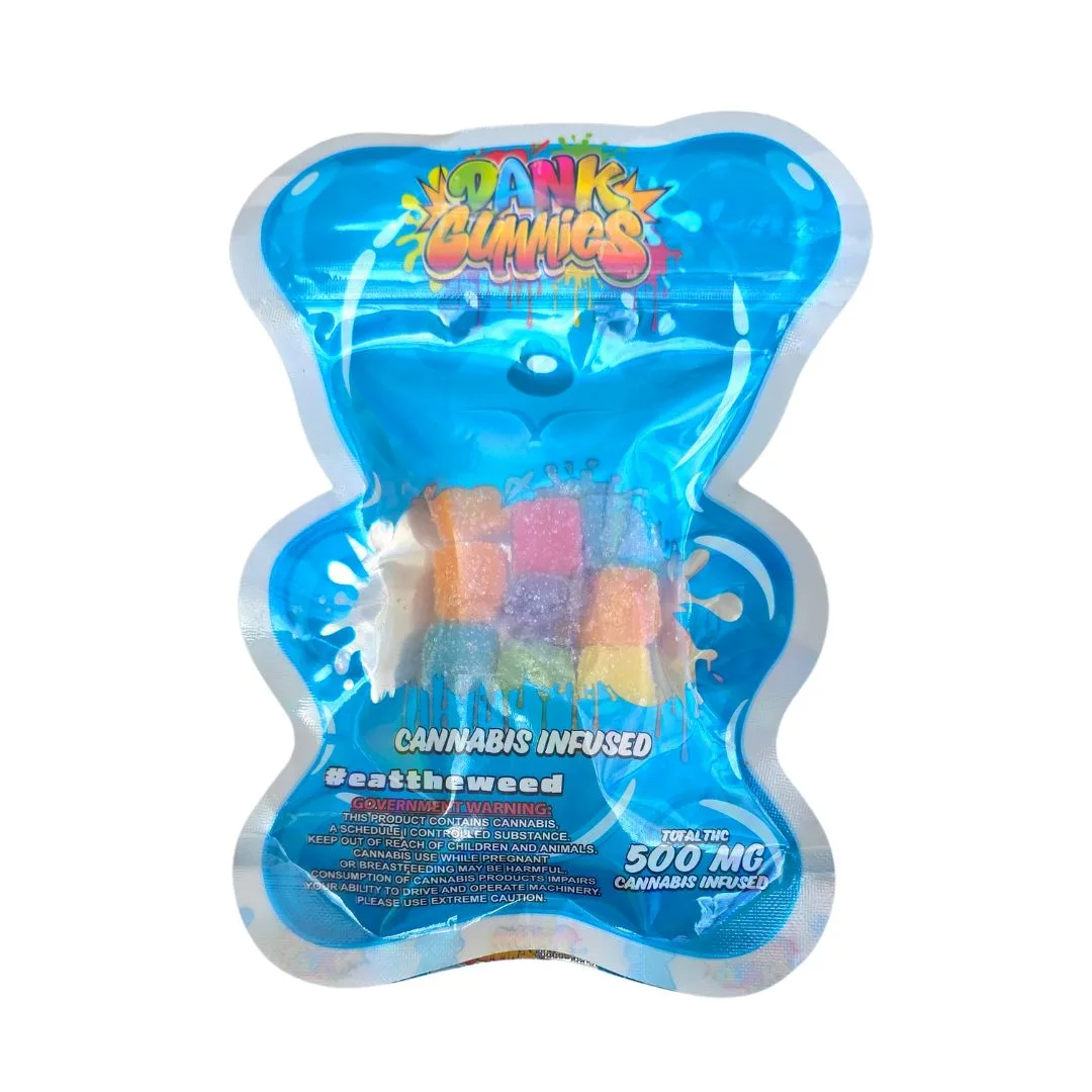 Gomitas DANK "Spicy Bear" 500mg THC (12 piezas)
