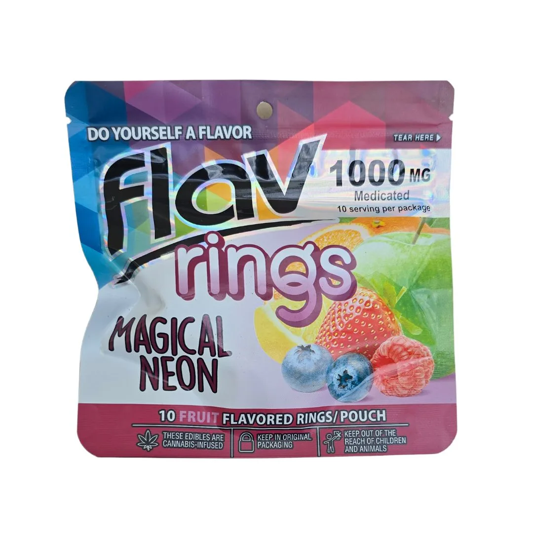 Gomitas FLAV - "Magical Neon"  (1000mg) 10 Piezas