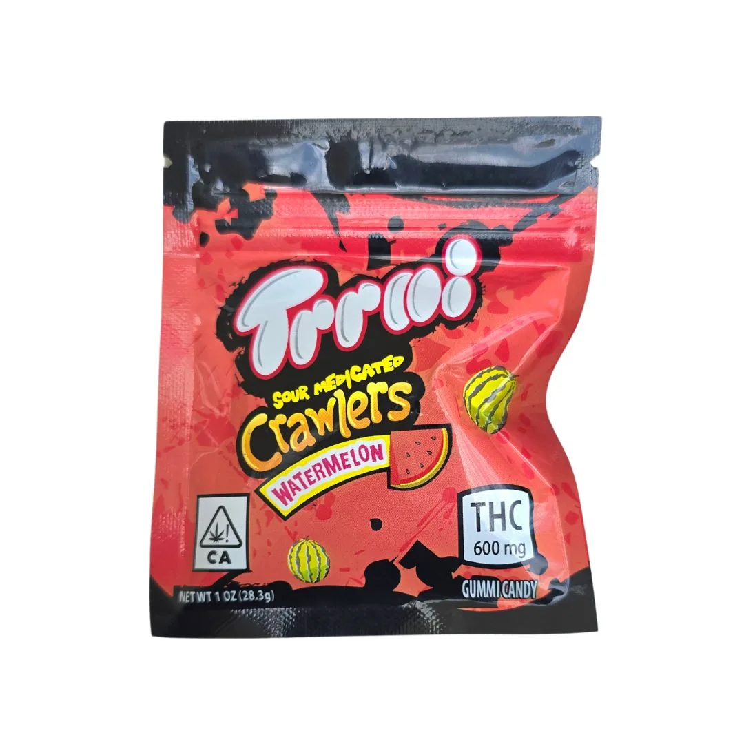 Gomitas TRRLLI "Crawlers" 600mg THC (6 piezas)