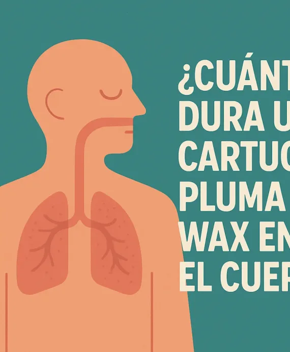 Cuánto Dura un Cartucho o Pluma de Wax en el Cuerpo