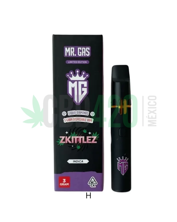PLUMA DE WAX - MR GAS "Zkittlez" 3ml (INDICA)