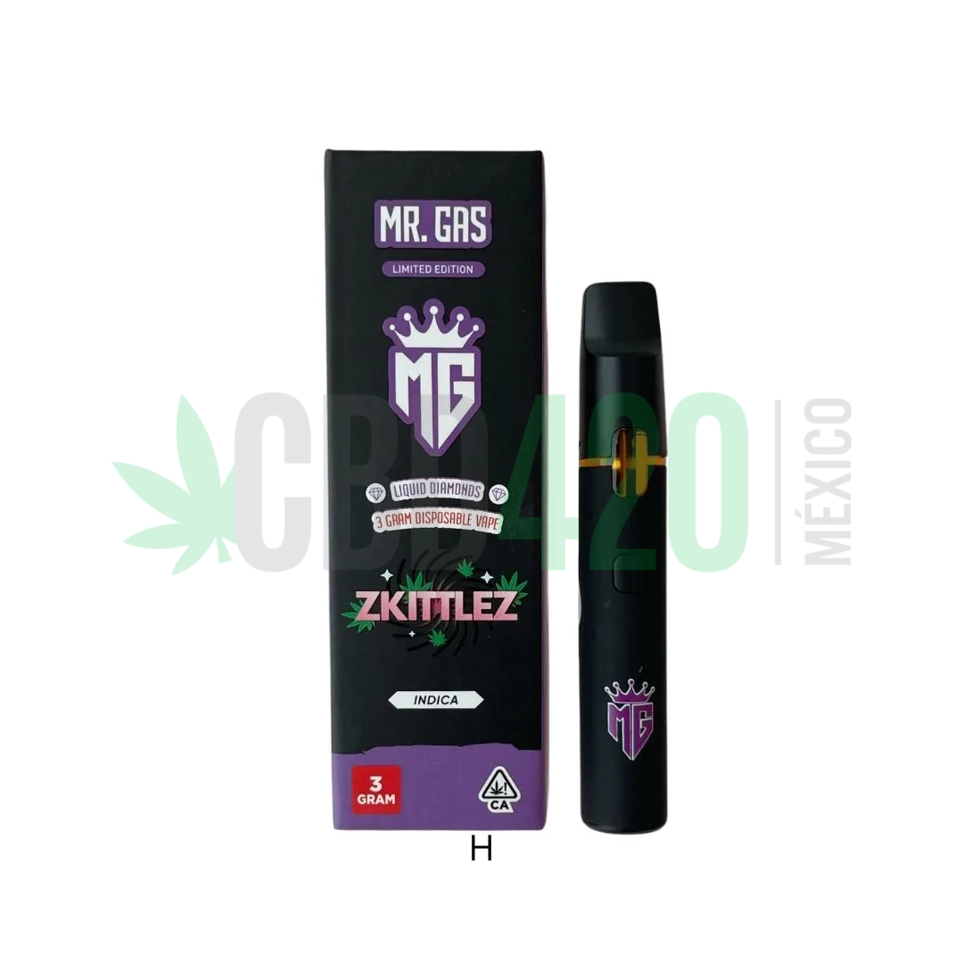 PLUMA DE WAX - MR GAS "Zkittlez" 3ml (INDICA)