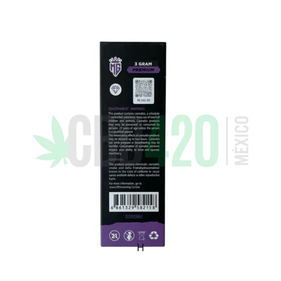 PLUMA WAX MR. GAS ZKITTLEZ REVERSO