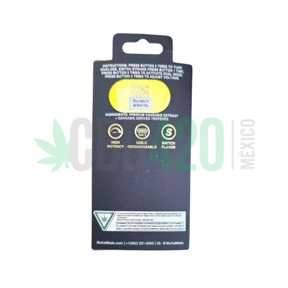 PLUMA WAX MUHA MEDS BERRY GELATO REVERSO