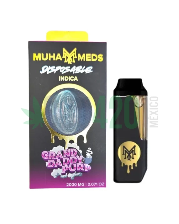 PLUMA WAX – MUHA MEDS  "Grand Daddy Purp" 2ml (ÍNDICA)