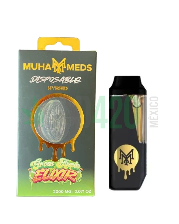 PLUMA WAX – MUHA MEDS  "Green Apple Elixir" 2ML (HIBRIDA)