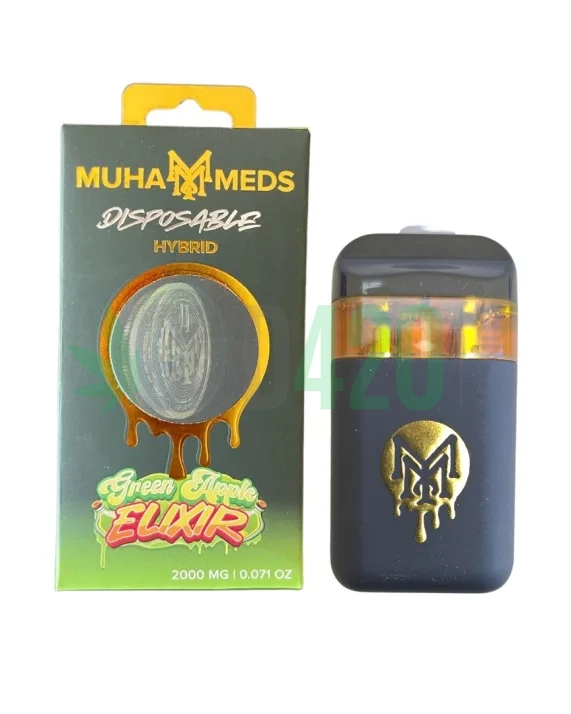 PLUMA WAX – MUHA MEDS  "Green Apple Elixir" 2ML (HIBRIDA)