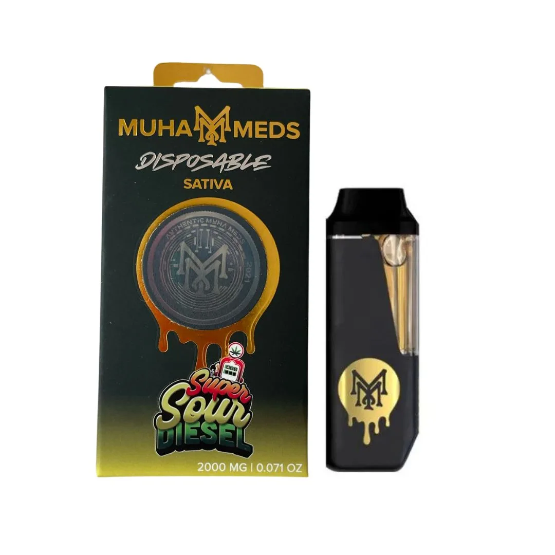 PLUMA WAX – MUHA MEDS "Super Sour Diesel" 2ML (SATIVA)