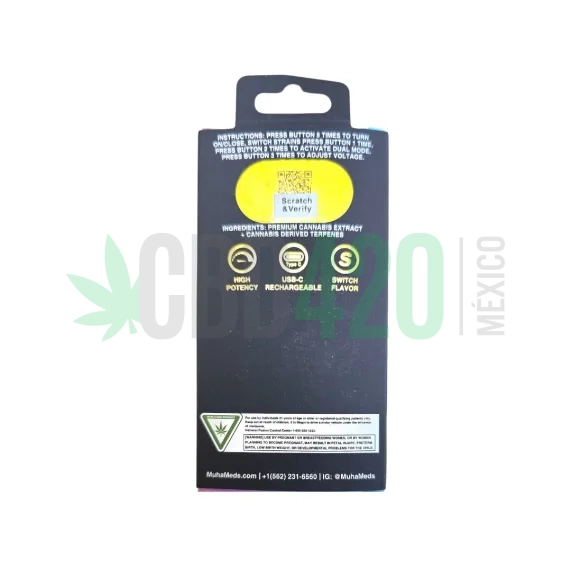 PLUMA WAX MUHA MEDS SUPER SOUR DIESEL REVERSO