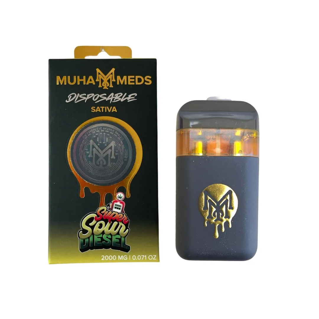 PLUMA WAX – MUHA MEDS "Super Sour Diesel" 2ML (SATIVA)
