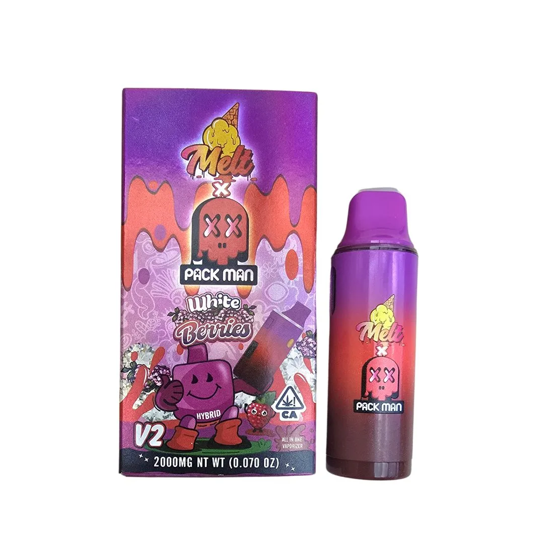 PLUMA DE WAX – MELT x PACK MAN «White Beries» 2ML (HÍBRIDA)