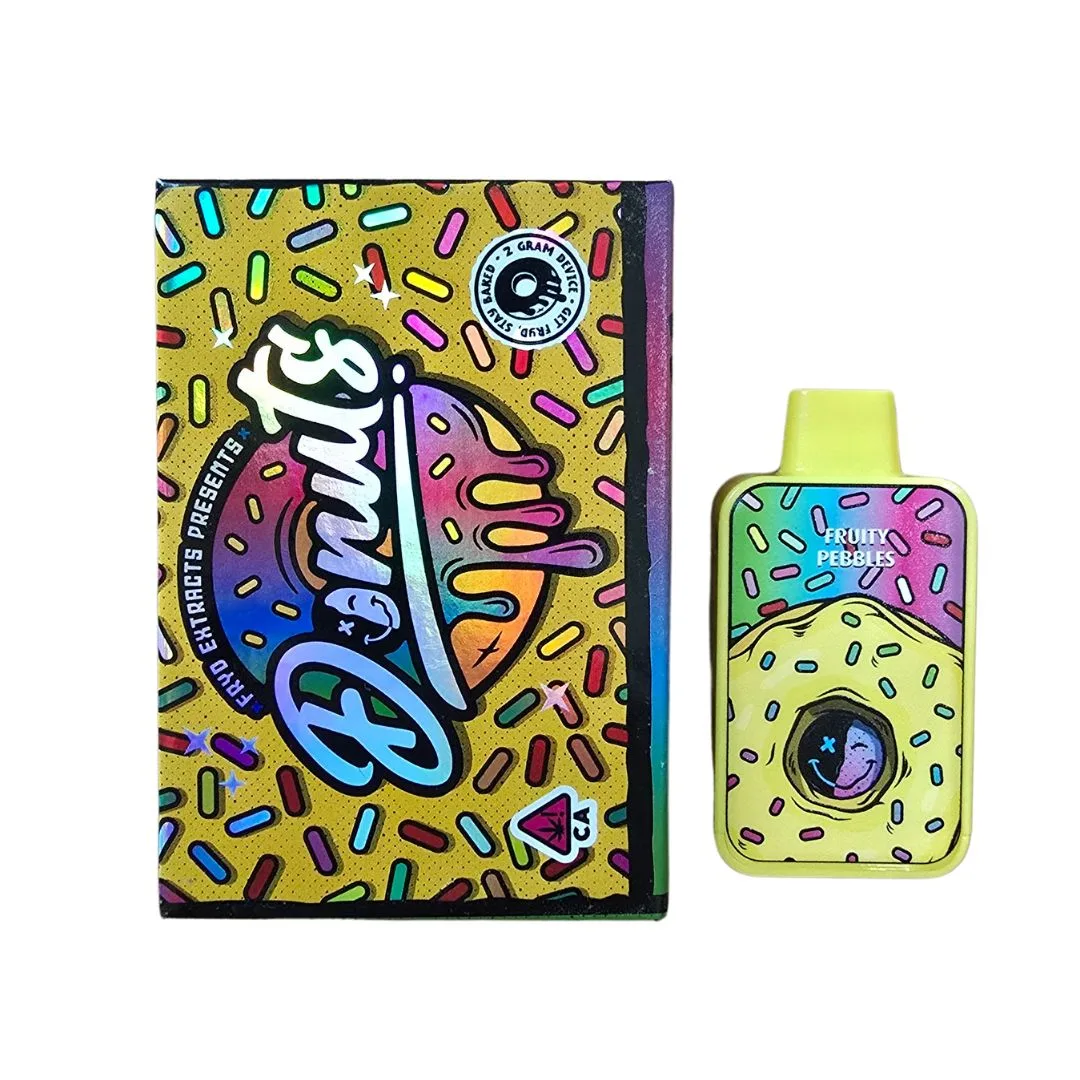PLUMA DE WAX - DONUTS by FRYD "Fruity Pebbles" 2ML (SATIVA)