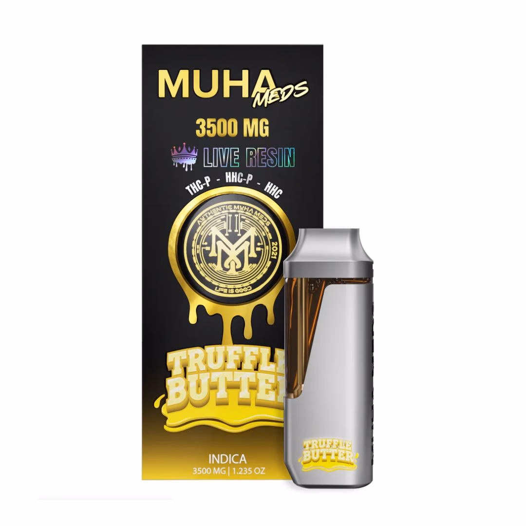 PLUMA WAX – MUHA MEDS "Truffle BUtter" 3.5ML (INDICA)