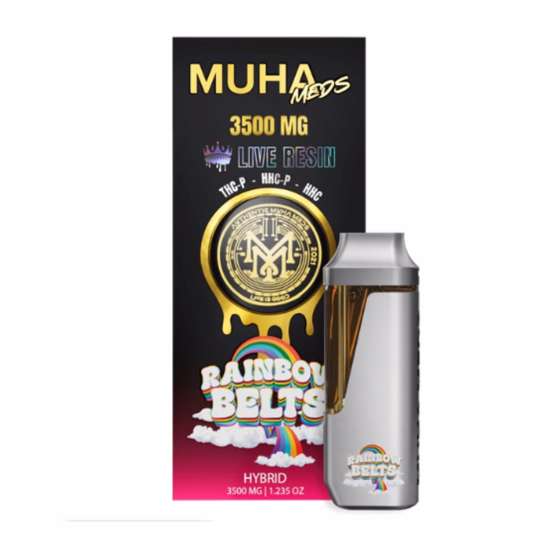 PLUMA WAX – MUHA MEDS "Rainbow Belts" 3.5ML (HIBRIDA)