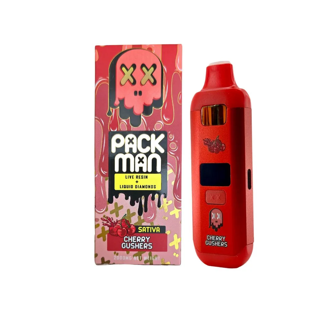 PLUMA DE WAX – PACK MAN «Cherry Gushers» 2ML (SATIVA)