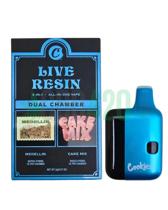 PLUMA DE WAX - COOKIES (2 sabores) "Medellin - Cake Mix" 2ML (SATIVA/HIBRIDA)