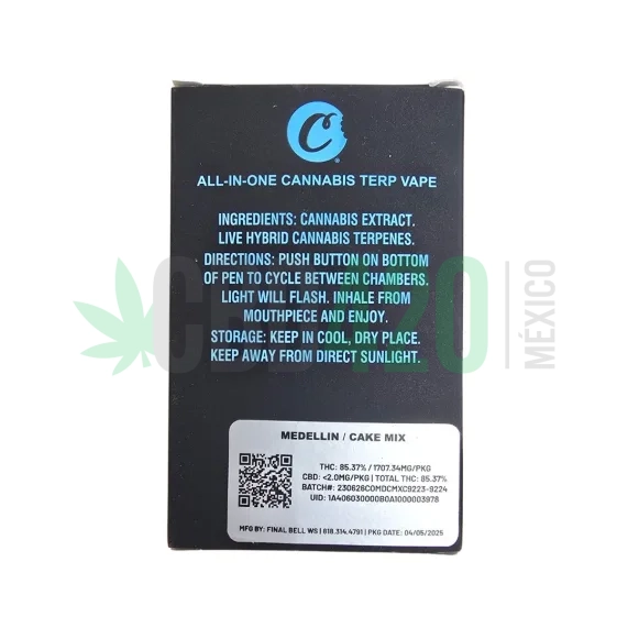 PLUMA WAX COOKIES MEDELLIN - CAKE REVERSO