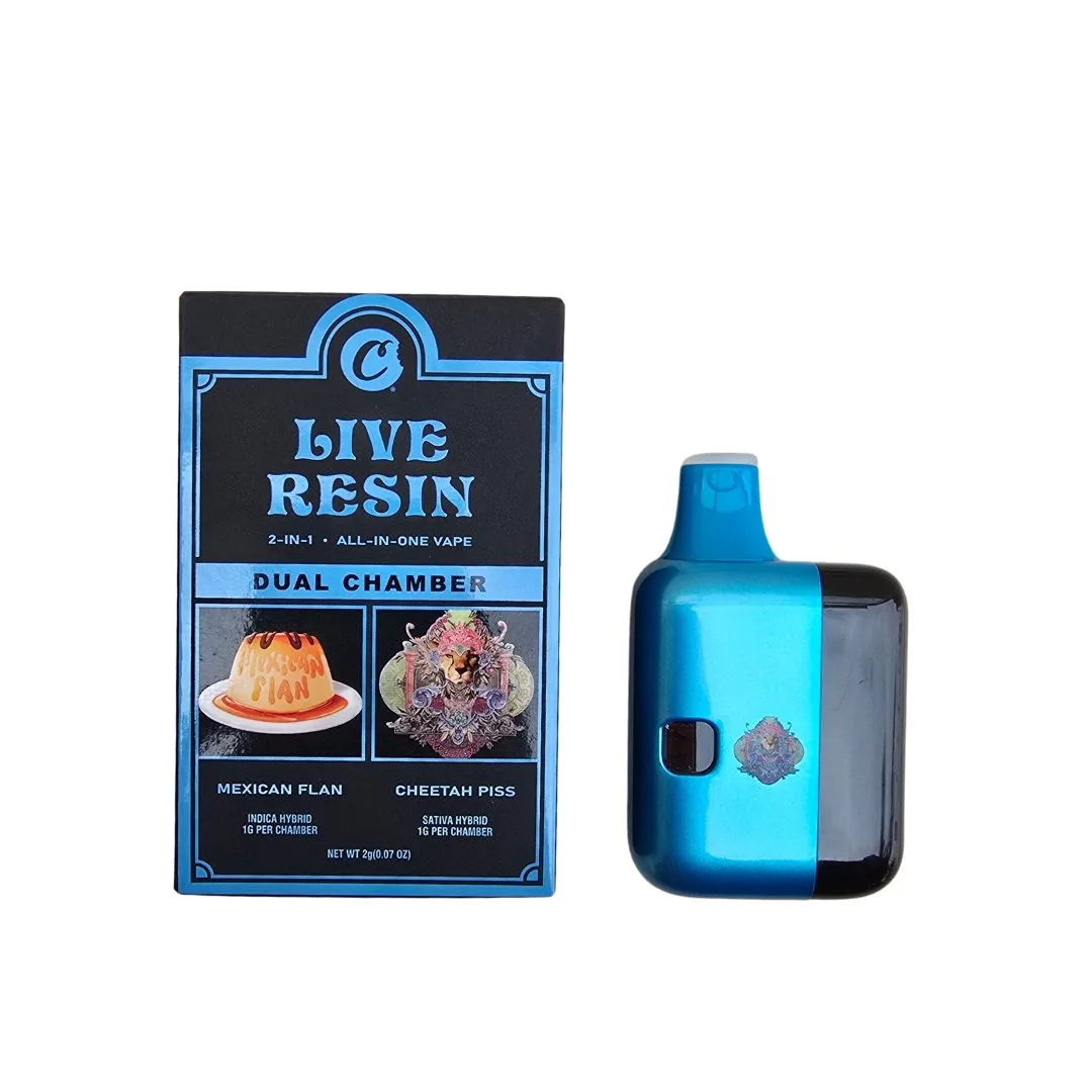 PLUMA DE WAX - COOKIES (2 sabores) "Mexican Flan - Cheetah Piss" 2ML (INDICA/HIBRIDA)