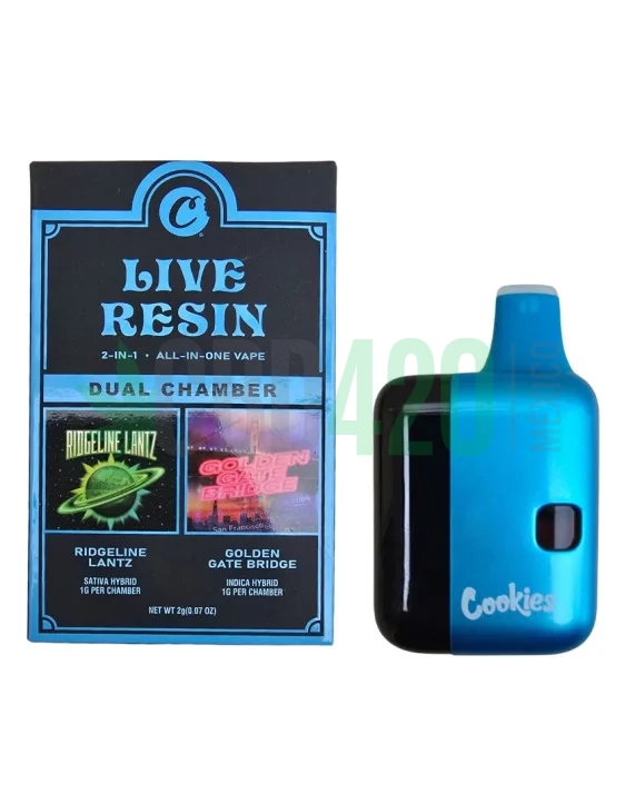 PLUMA DE WAX - COOKIES (2 sabores) "Ridgeline Lantz - Golden Gate Bridge" 2ML (INDICA/HIBRIDA)