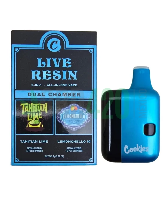 PLUMA DE WAX - COOKIES (2 sabores) "Tahitian Lime - Lemonchello 10" 2ML (SATIVA/HIBRIDA)