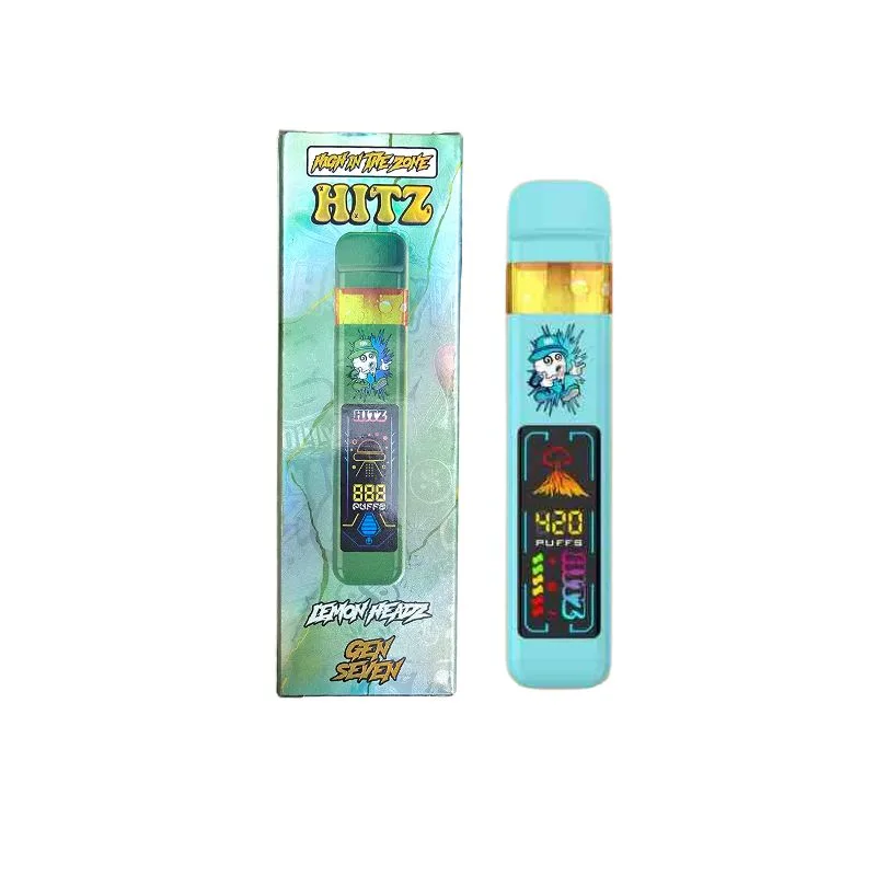 PLUMA DESECHABLE DE WAX – HITZ «Lemon Headz» 2 ML (INDICA)