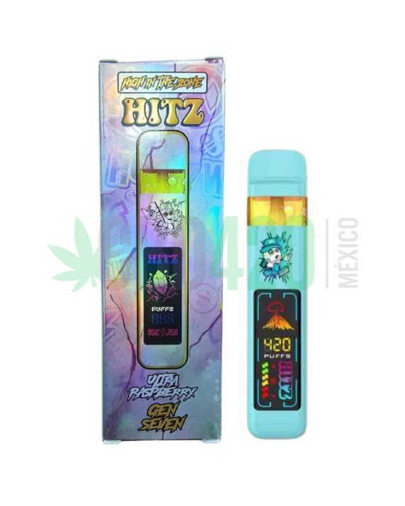 PLUMA DESECHABLE DE WAX – HITZ «Ultra Raspberry» 2 ML (HIBRIDA)