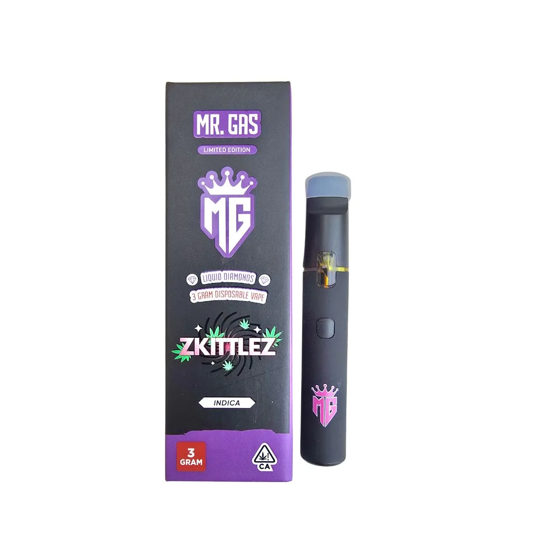 PLUMA DE WAX - MR GAS "Zkittlez" 3ml (INDICA)