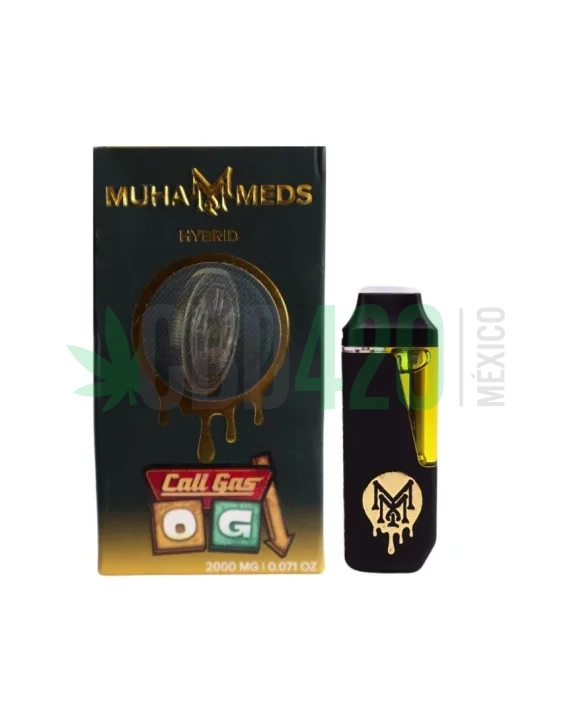 PLUMA WAX – MUHA MEDS  "Call Gas OG"  2ML (HIBRIDA)
