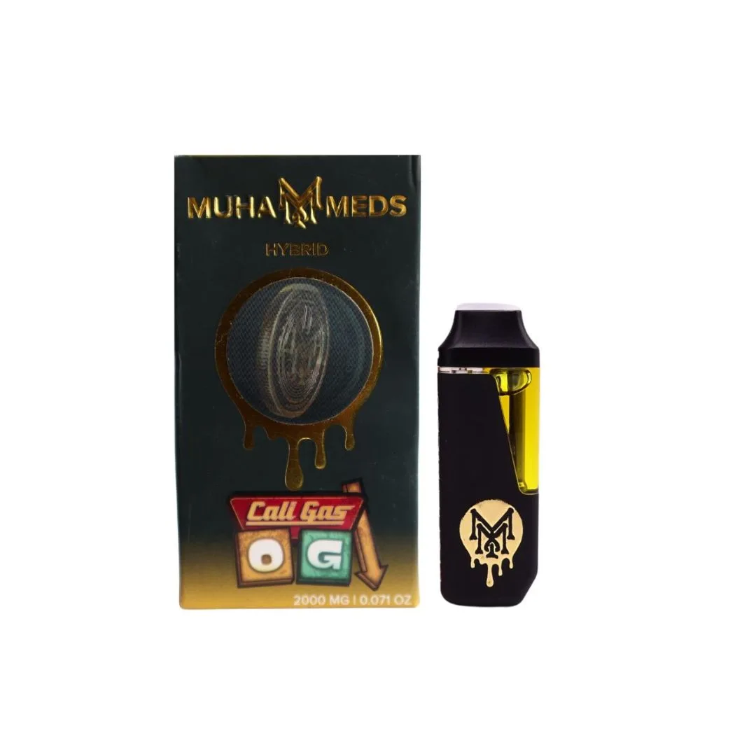 PLUMA WAX – MUHA MEDS  "Call Gas OG"  2ML (HIBRIDA)