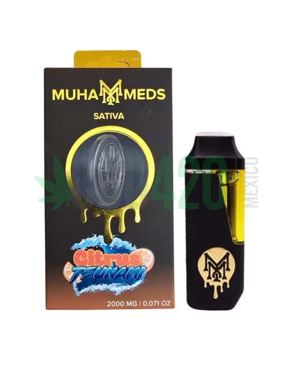 PLUMA WAX – MUHA MEDS "Citrus Tsunami" 2ML (SATIVA)
