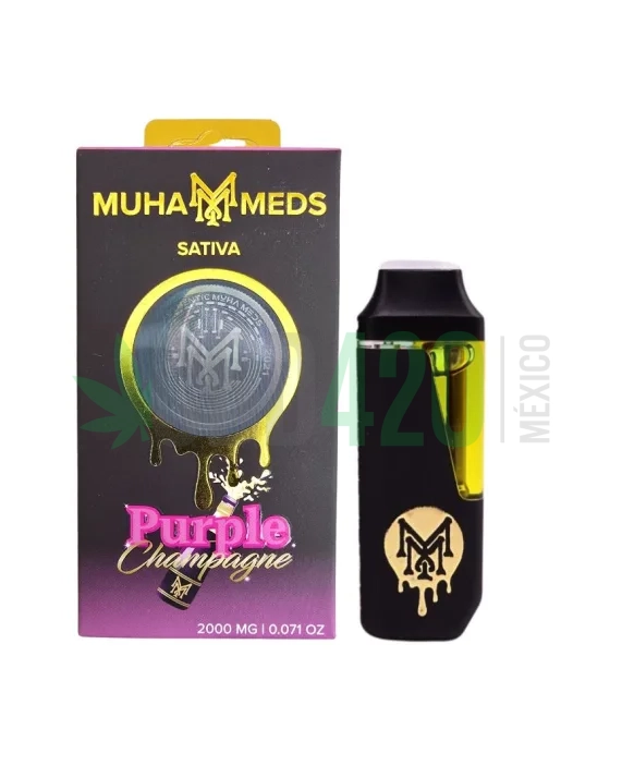 PLUMA WAX – MUHA MEDS "Purple Chanpagne" 2ML (SATIVA  )