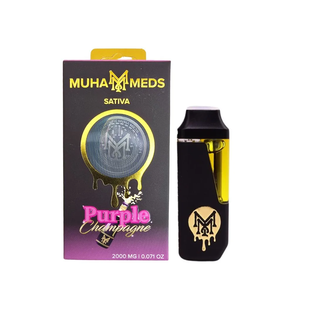 PLUMA WAX – MUHA MEDS "Purple Chanpagne" 2ML (SATIVA  )