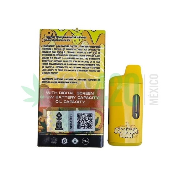 PLUMA WAX PACK MAN BANANA KUSH REVERSO