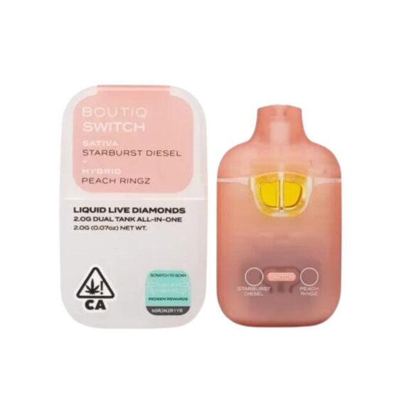 PLUMA WAX BOUTIQ STARBURST DIESEL - PEACH RINGZ