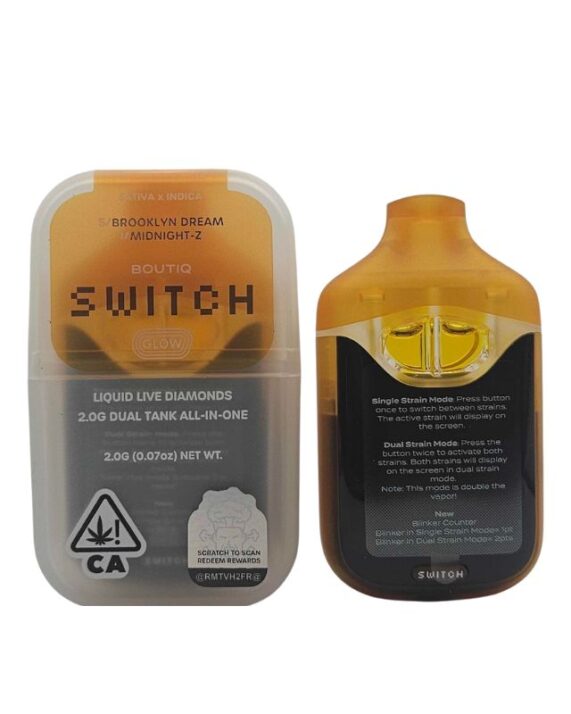 PLUMA DE WAX – BOUTIQ (2 sabores) «Brooklyn Dream & Midnight-z» 2ML (SATIVA/INDICA)