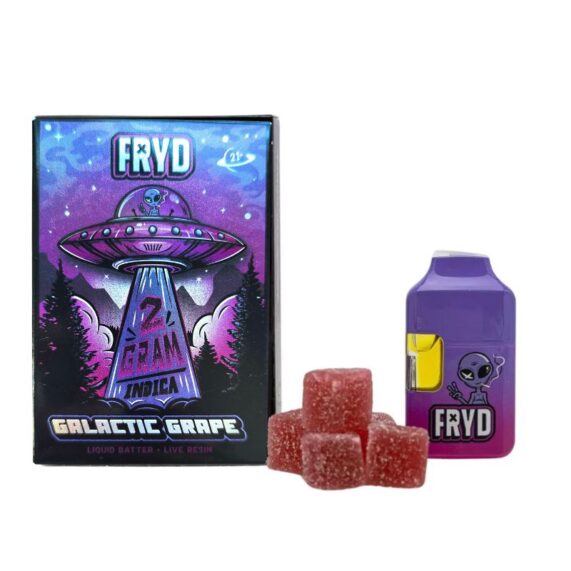 PLUMA WAX FRYD GALACTIC GRAPE GOMITAS